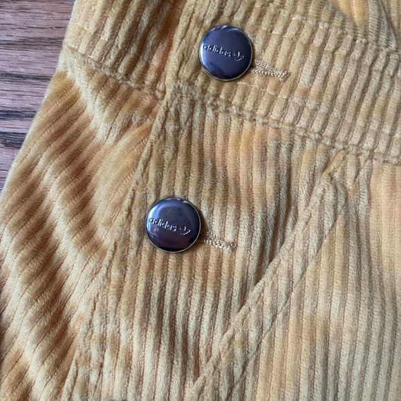 Yellow Corduroy Adidas Overall Dress - Picture 3 of 6